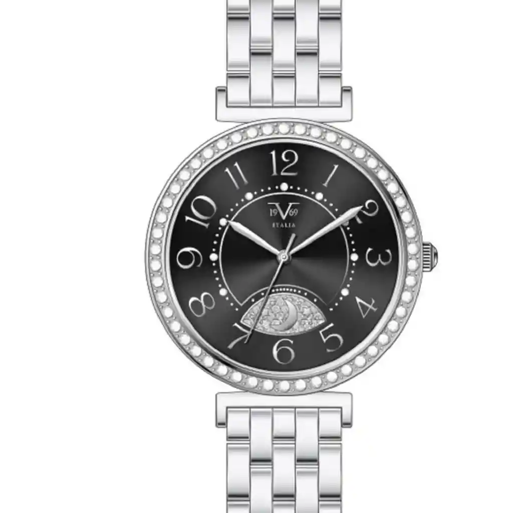 Reloj Plateado V1969-1121-33 Mujer