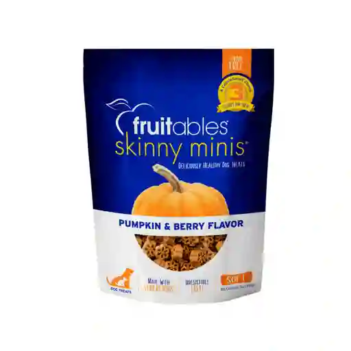 Frutaibles Dog Snacks Skinini Minis Calabaza Y Arandanos 141g