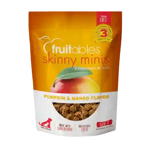 Frutaibles Dog Snacks Skinini Minis Calabaza Y Mango 141g