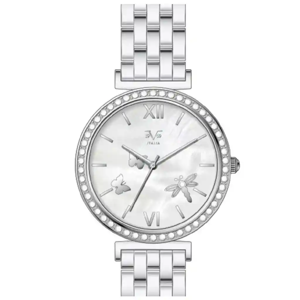 Reloj Plateado V1969-1121-29 Mujer