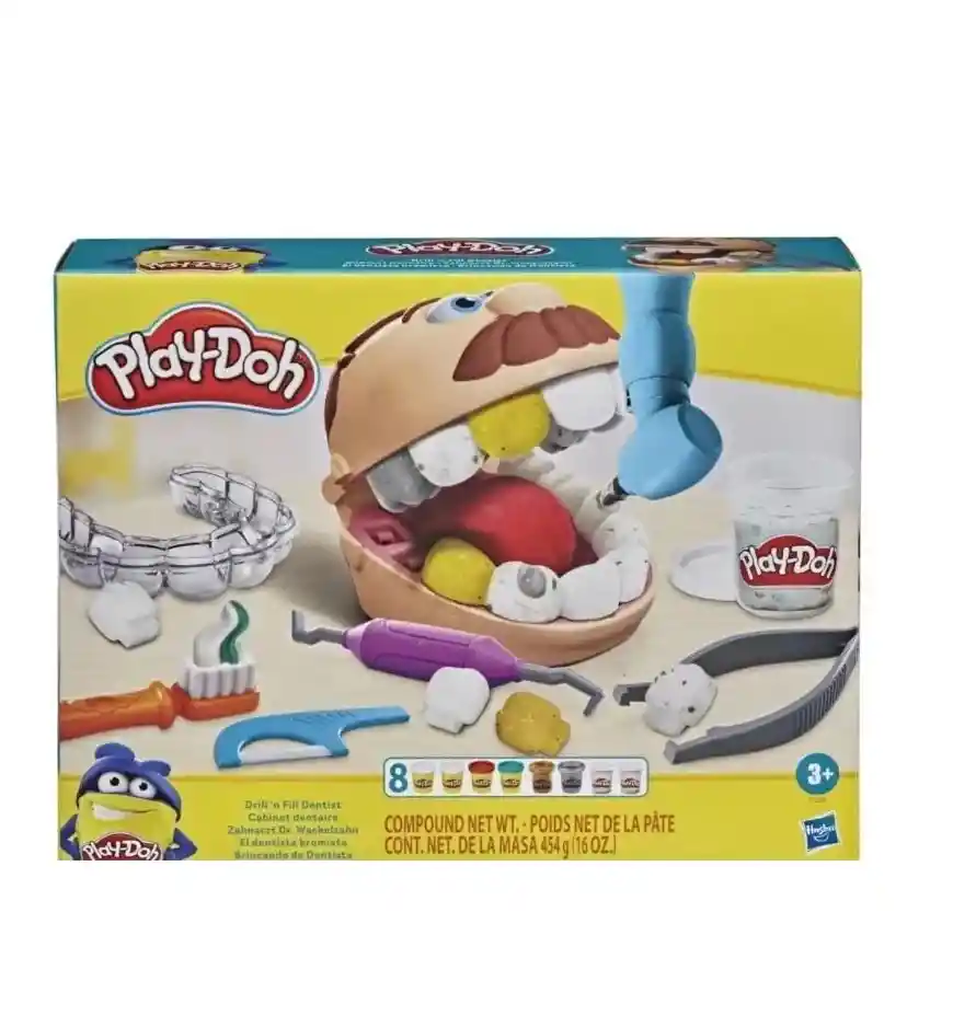 El Dentista Bromista Play Doh Hasbro Original