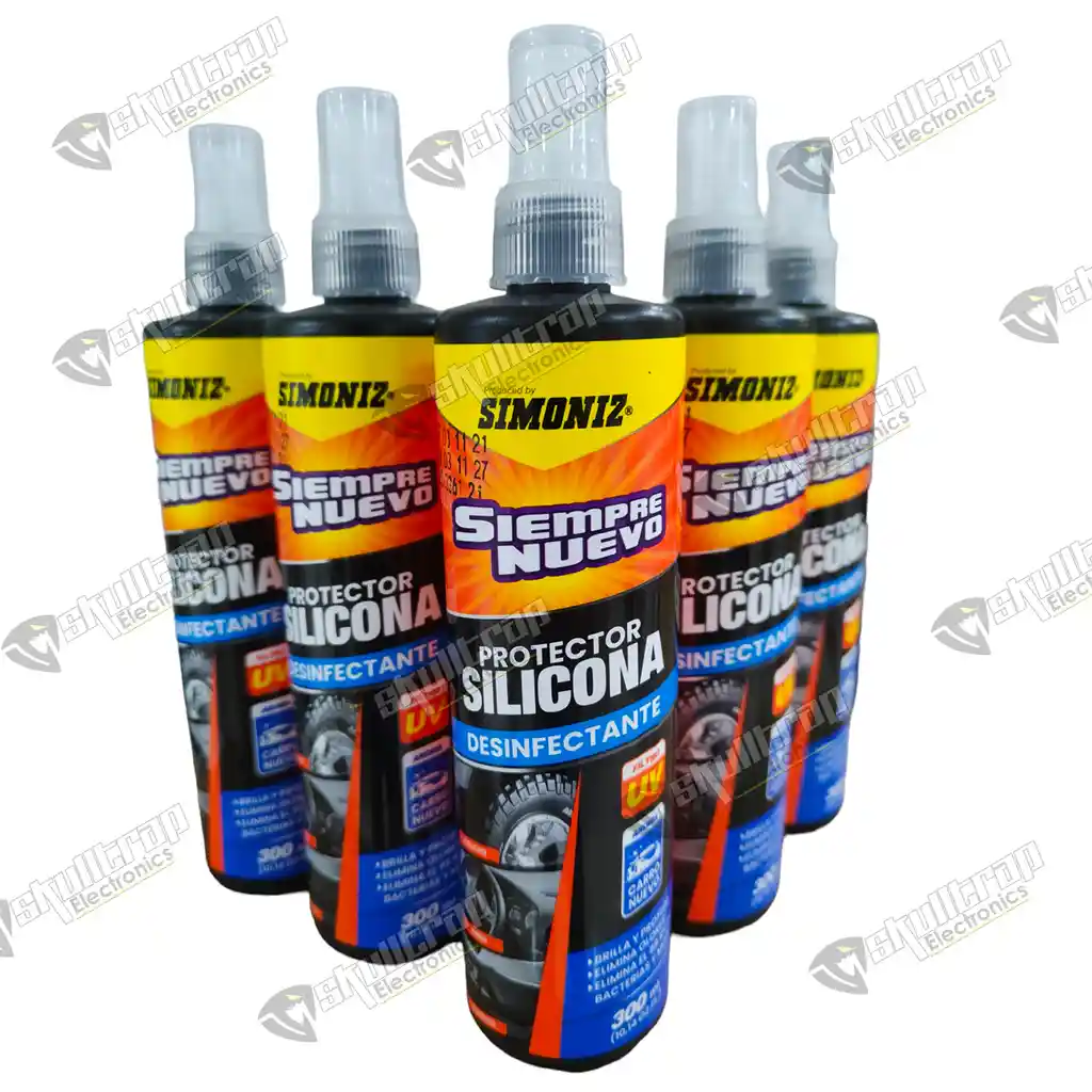 Silicona Protectora Simoniz Filtro Uv Carro Moto 300ml Aroma Carro Nuevo