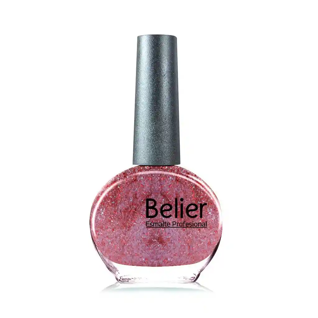 Esmalte Belier Glitter Hot Pink 13ml Free 21