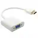 Convertidor Hdmi A Vga Con Audio
