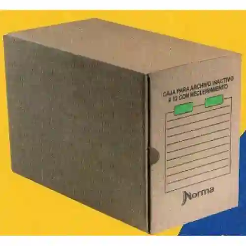 Caja De Archivo Número 12