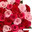 Bouquet Rosas Colores Arcoiris
