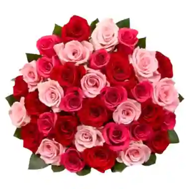Bouquet Rosas Colores Arcoiris