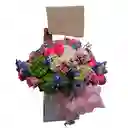 Caja Flores Silvestres Lily Pink