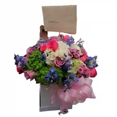 Caja Flores Silvestres Lily Pink