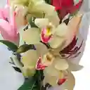 Bouquet Orquídeas Y Lirios