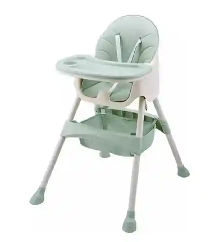 Silla Comedor Bebe 3en1 Portatil Verde