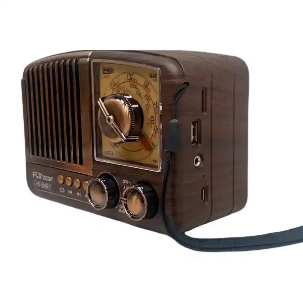 Radio Am Y Fm Parlante Bluetooth Vintage Fx-165bt