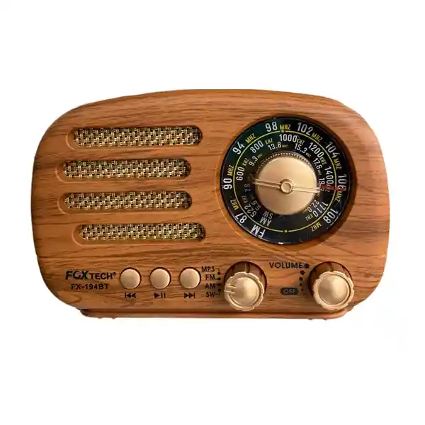 Radio Am Y Fm Parlante Bluetooth Vintage Fx-194bt