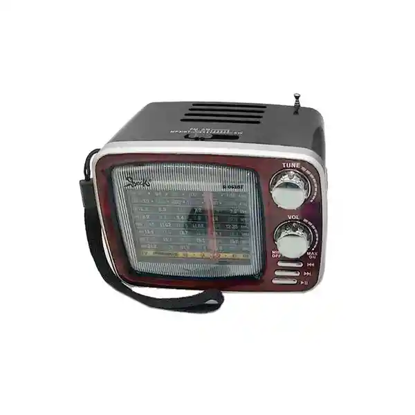 Radio Am Y Fm Parlante Bluetooth Vintage Bp-r061bt