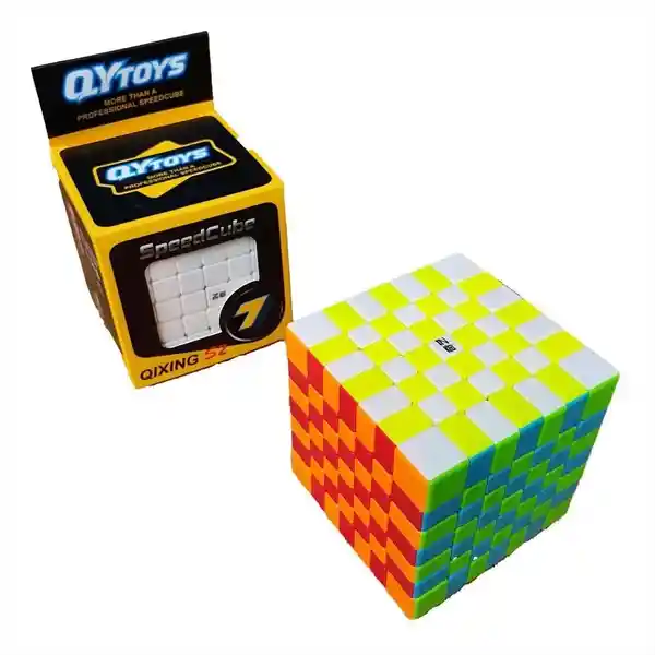 Cubo Rubik Qiyi 7x7 Stickerless Speed Cube