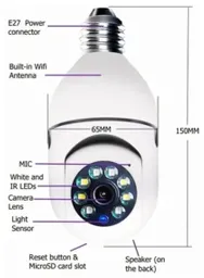 Camara Ip Bombillo Robotica