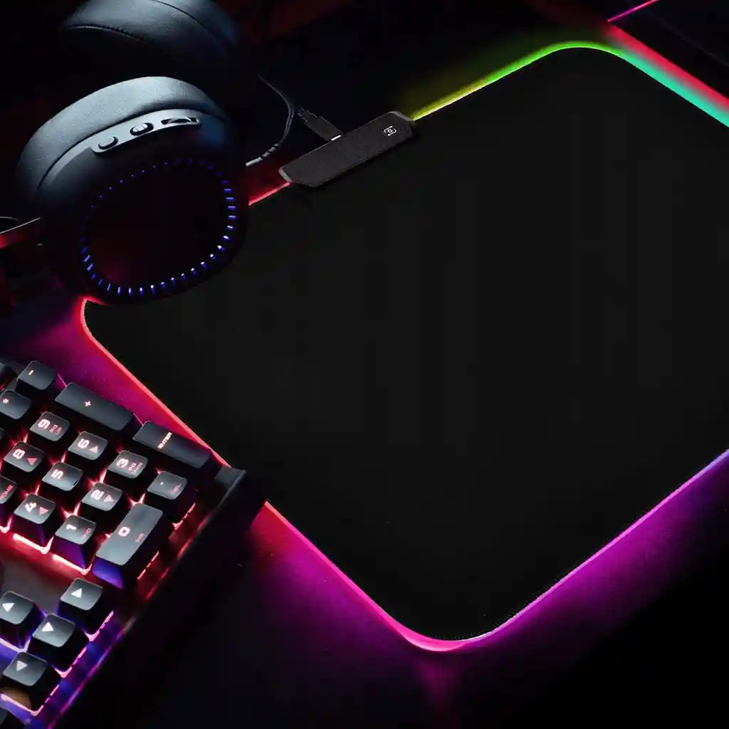 Alfombrilla Mousepad Gamer Rgb Antideslizante 30x80 Gms X5