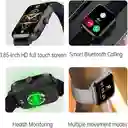 Smartwatch 1.85" Ip67 Bluetooth Hk20 Plateado