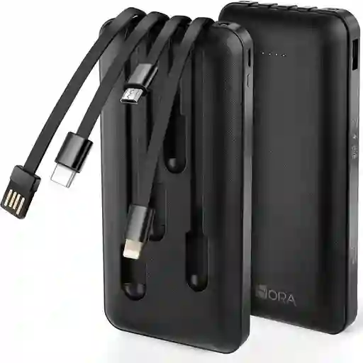 Power Bank 20000mah 10.5w Cuatro Cables Gar159