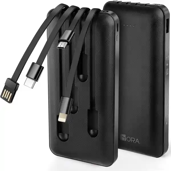 Power Bank 20000mah 10.5w Cuatro Cables Gar159