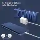 Adaptador Tipo C Carga Rápida Cargador Con Cable Tipo C Gar147
