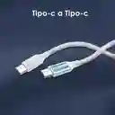 Adaptador Tipo C Carga Rápida Cargador Con Cable Tipo C Gar147