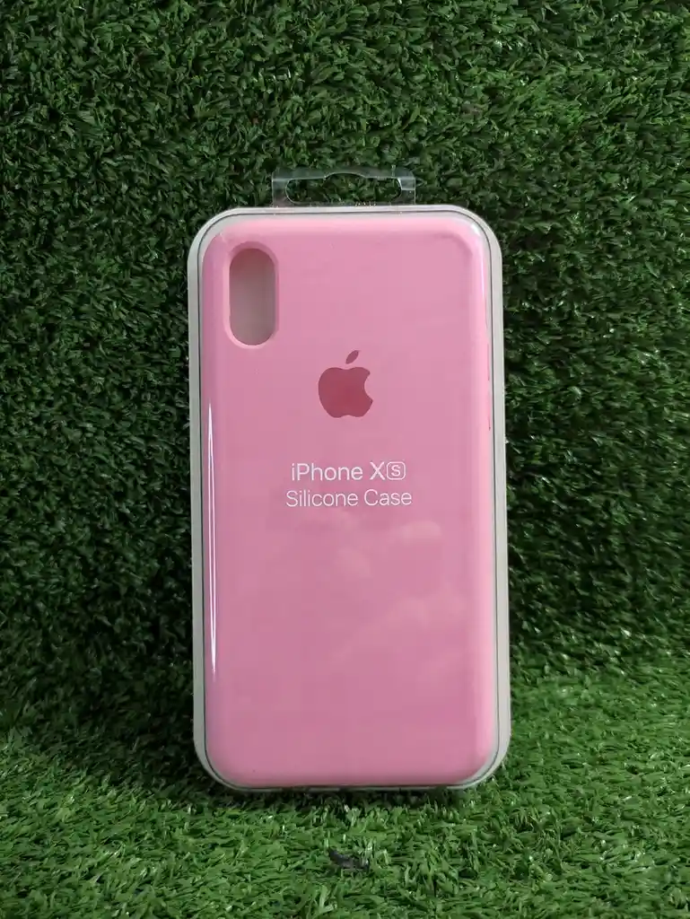 Iphone X | Forro Protector| Silicone Case | Rosado | Iphone | Carcasa | Funda | Anti Humedad