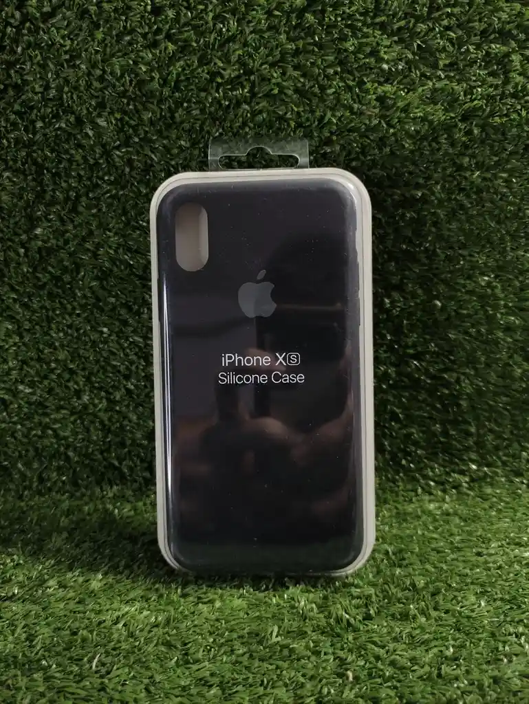 Iphone Xs | Forro Protector| Silicone Case | Negro | Iphone | Carcasa | Funda | Anti Humedad