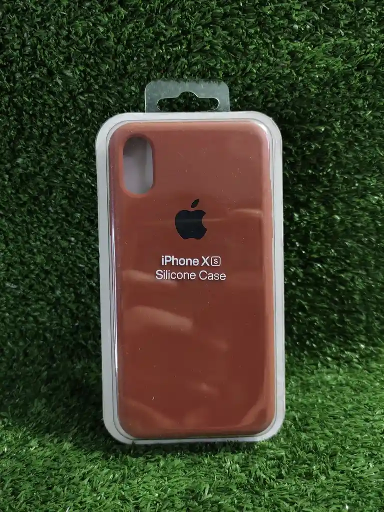 Iphone Xs | Forro Protector| Silicone Case | Terracota | Iphone | Carcasa | Funda | Anti Humedad