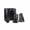 Sistema De Sonido Logitech Z313, Altavoces 2.1 Potente Y Equilibrado Voltaje 110v Color Negro