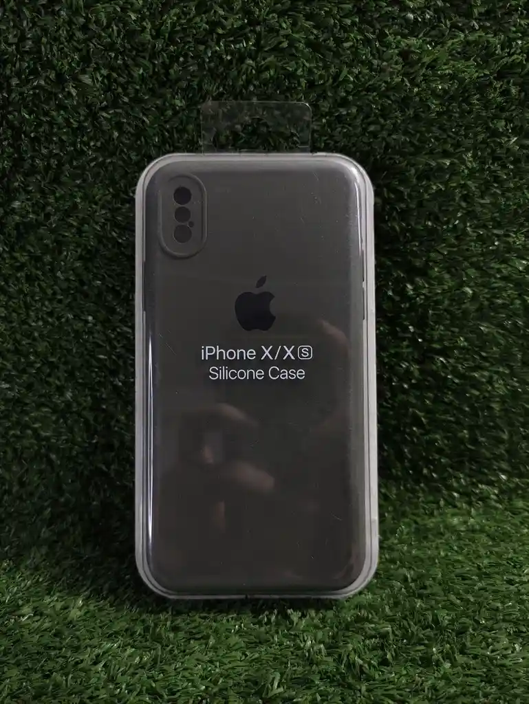 Iphone Xs | Forro Protector| Silicone Case | Gris Marengo | Iphone | Carcasa | Funda | Anti Humedad