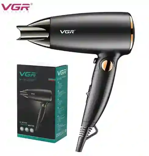 secador de cabello VGR v439 professional 1600 w negro