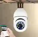 Cámara De Seguridad Wifi Bombillo Robotica Panoramica Ip 360