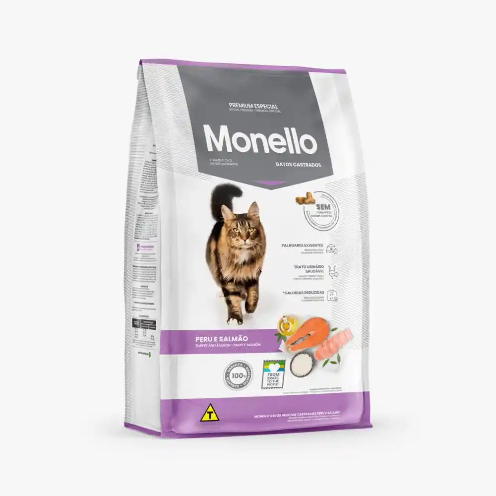 Monello Gato Adulto Castrado X 1kg