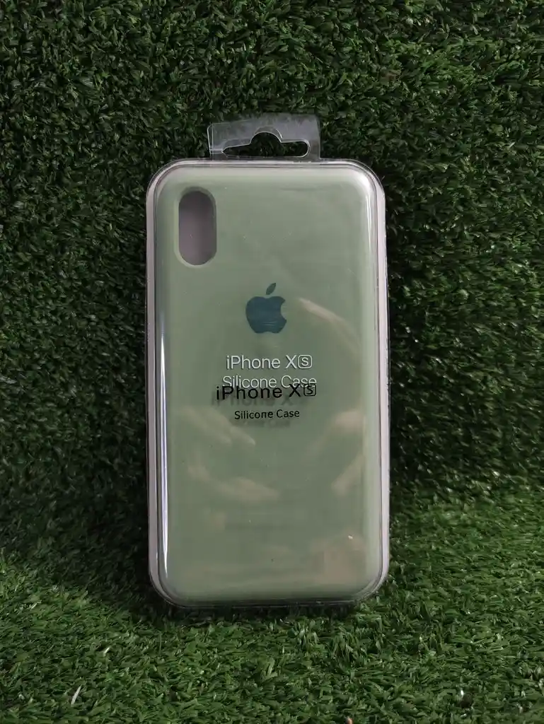 Iphone X | Forro Protector| Silicone Case | Verde Seco | Iphone | Carcasa | Funda | Anti Humedad