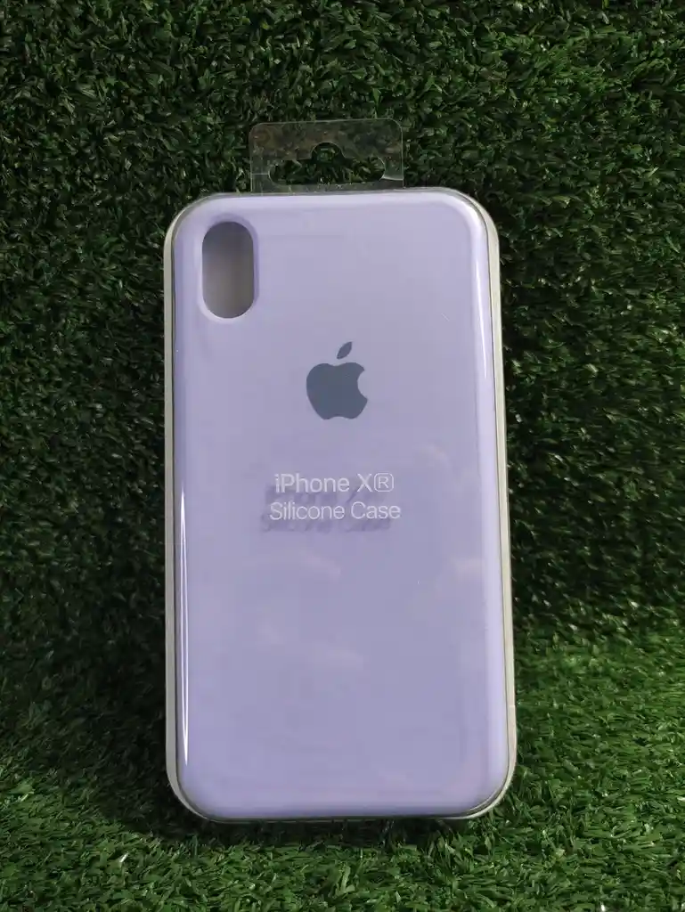 Iphone Xr | Forro Protector| Silicone Case | Lila | Iphone | Carcasa | Funda | Anti Humedad