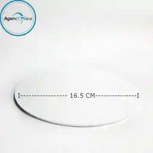 Blonda Espuma Circular 16.5 Cm X 50 Unidades