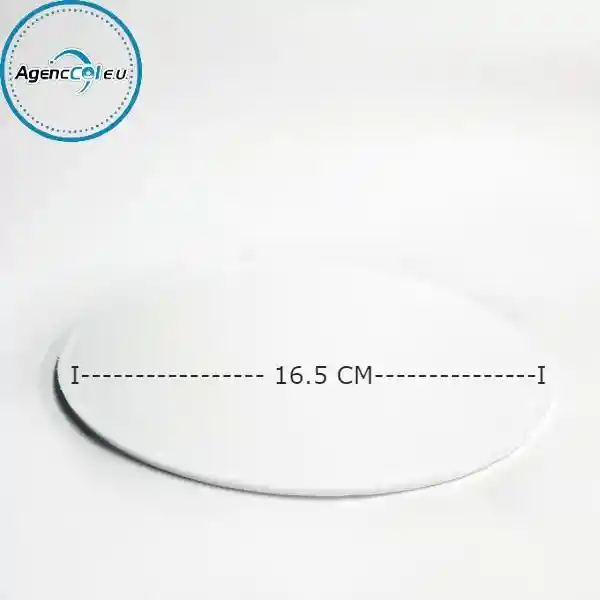 Blonda Espuma Circular 16.5 Cm X 50 Unidades