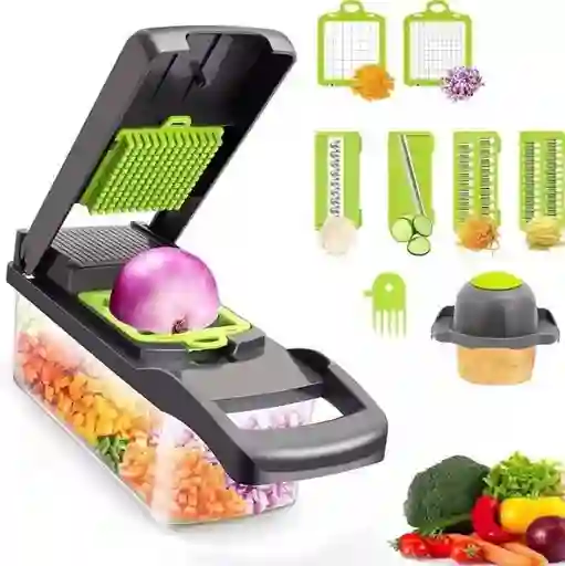 Multi Picador Multifuncional Para Verduras Y Frutas Chopper