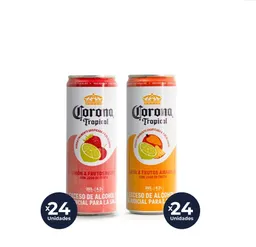 Pack X48 Corona Trop. Limón-frutos Rojos & Limón-frutos Amarillos