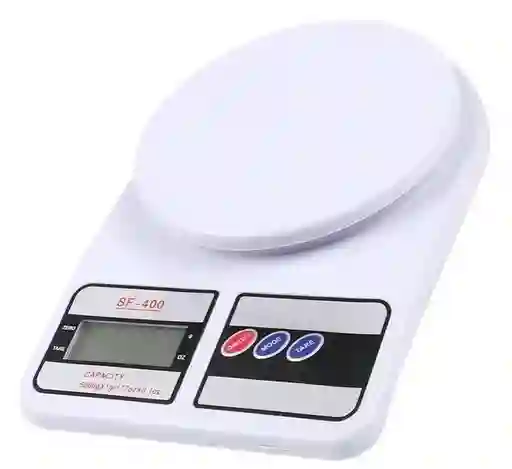 Gramera Digital Kitchen Scale 10 Kg Bascula Portátil Peso Baterías