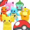 Pokemon Pikachu Y Sus Amigos 6pcs Figuras De Accion Coleccionables Juguete