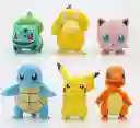Pokemon Pikachu Y Sus Amigos 6pcs Figuras De Accion Coleccionables Juguete