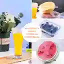 Setx6 Tapas De Silicona Reutilizables Elásticas Cuadradas Alimentos