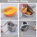 Exprimidor Manual Extractor Naranja Fruta Cítricos Acero Inoxidable