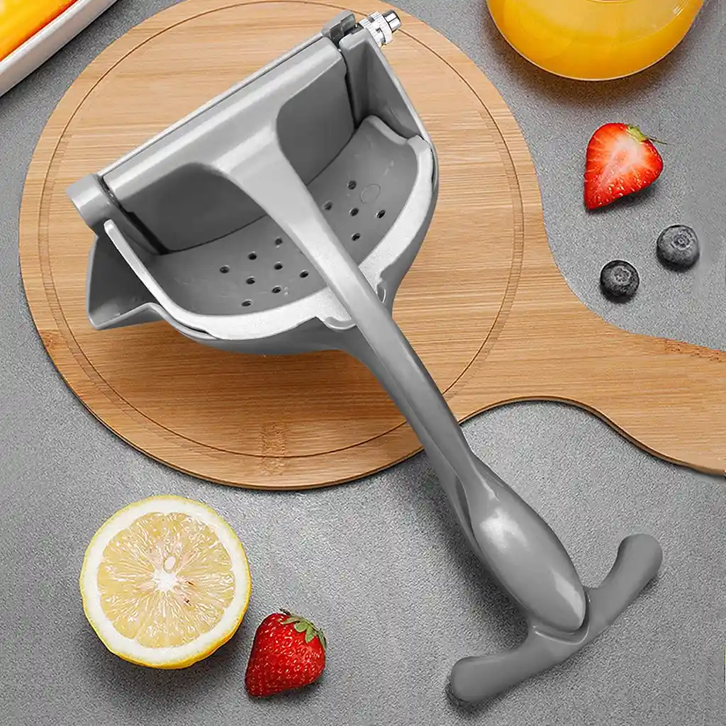 Exprimidor Manual Extractor Naranja Fruta Cítricos Acero Inoxidable