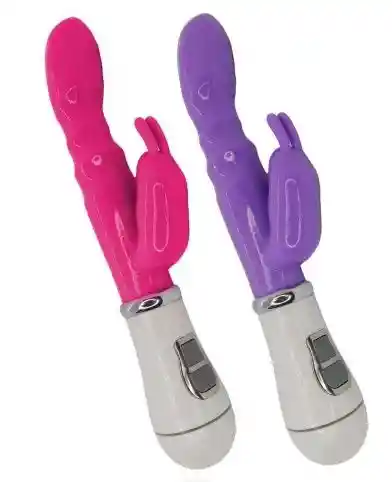 Vibrador Rabbit Con Cable Usb