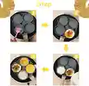 Sartén 4 Compartimentos Antiadherente Huevos Pancakes Hamburguesas