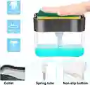 Dispensador De Jabón Líquido Lavaplatos Con Esponja Cocina