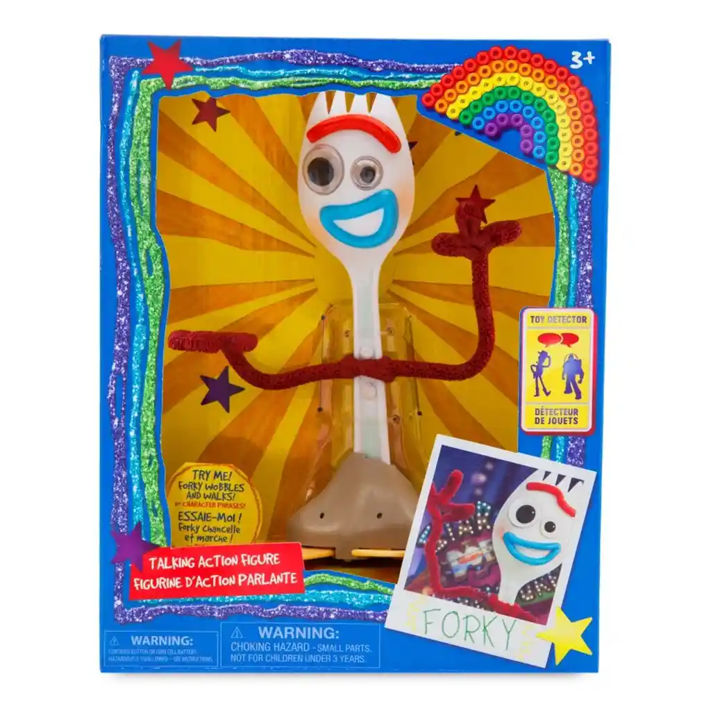 Toy Story Forky Con Sonidos Original Tienda Disney